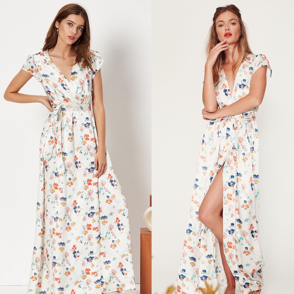 Tularosa Sid Wrap Dress | Size Small